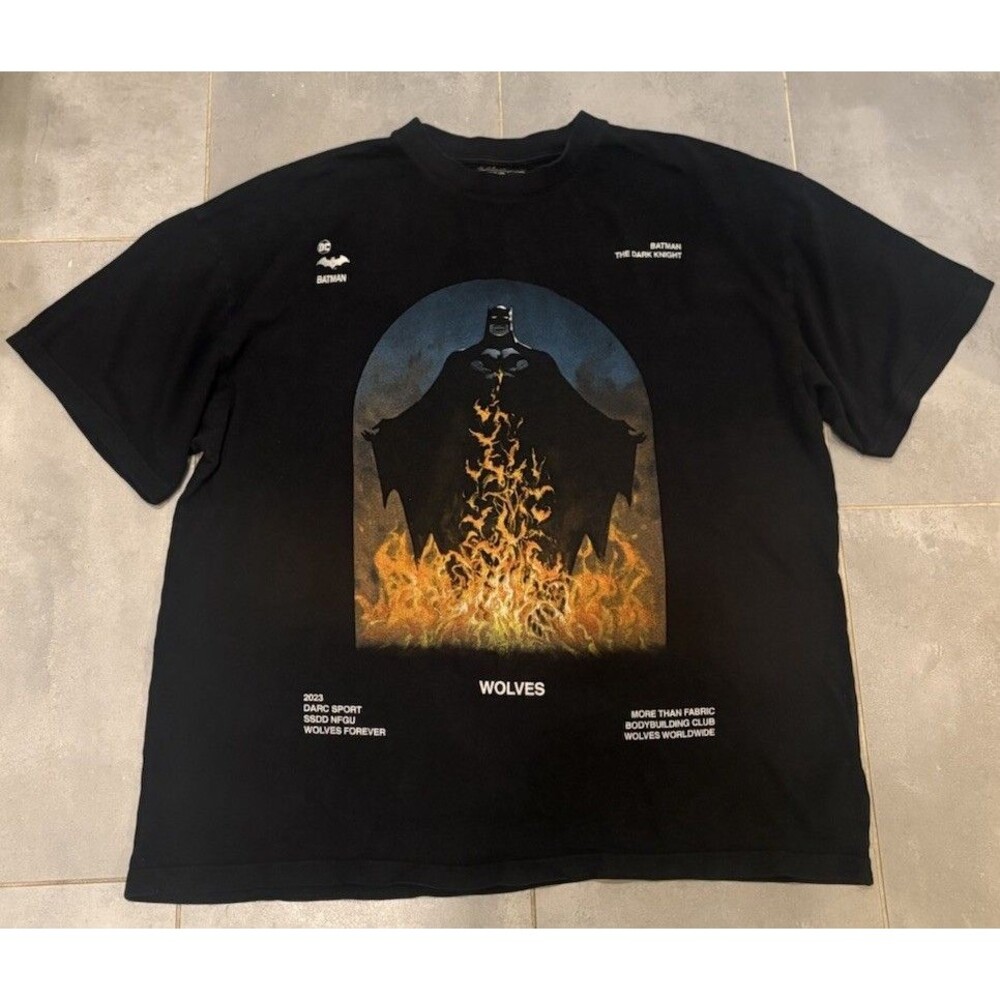Darc Sport x Batman “Rise Again” Oversized tee Size XL